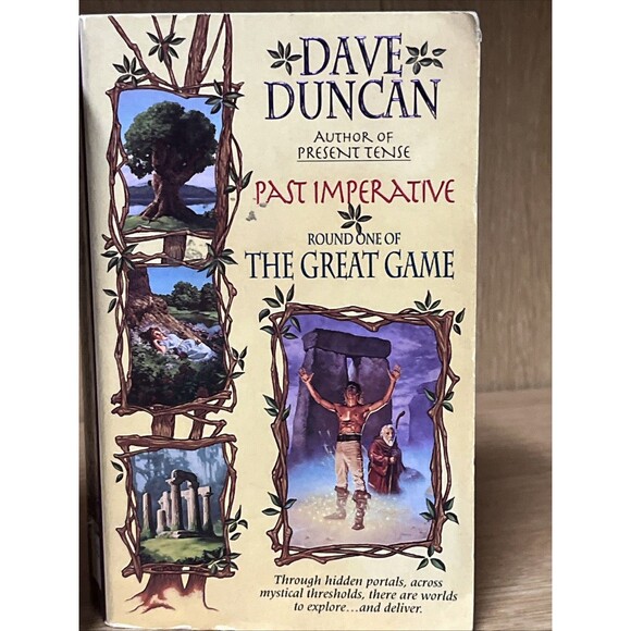 Dave Duncan Lot of 2 Present Tense $ Past Imperative Round 1 & 2 Of Great Game - Picture 4 of 5